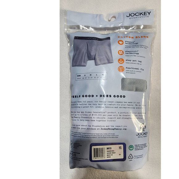 jockey boxer briefs waist 32-34'' medium - Picture 3 of 5